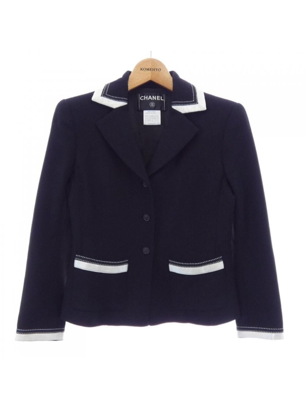 Chanel Vintage Jacket Black